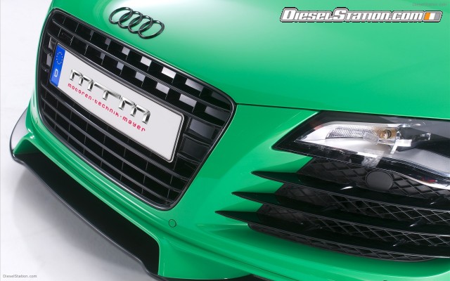 MTM 2009 Audi R8 in Porsche Green Widescreen Picture #5 MTM 2009 Audi R8 in Porsche Green Widescreen Picture #5