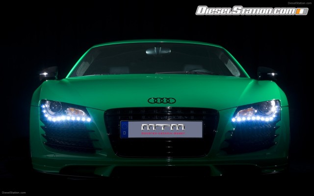 MTM 2009 Audi R8 in Porsche Green Widescreen Picture #17 MTM 2009 Audi R8 in Porsche Green Widescreen Picture #17