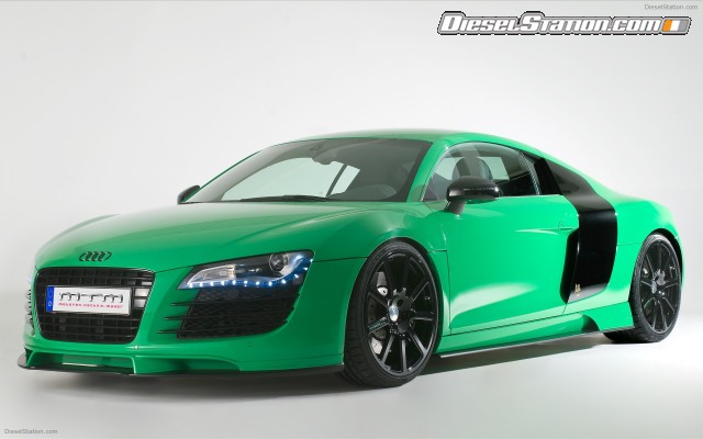 MTM 2009 Audi R8 in Porsche Green Widescreen Picture #2 MTM 2009 Audi R8 in Porsche Green Widescreen Picture #2
