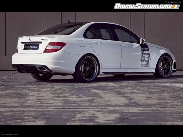 Mercedes Kicherer C63 White Edition 2011 Picture #13 Mercedes Kicherer C63 White Edition 2011 Picture #13