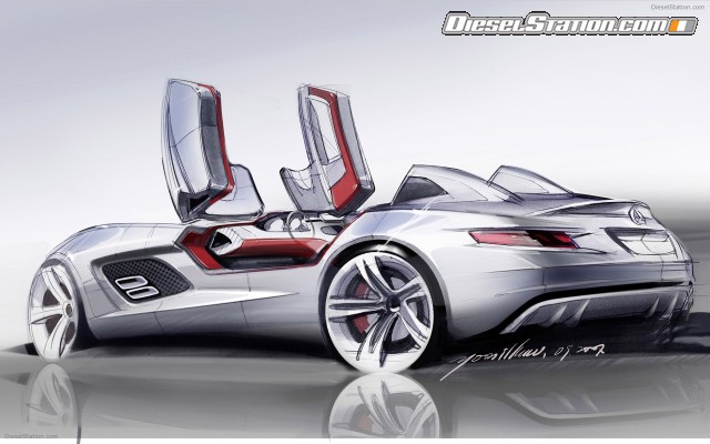 Mercedes SLR Stirling Moss Widescreen Picture #12 Mercedes SLR Stirling Moss Widescreen Picture #12