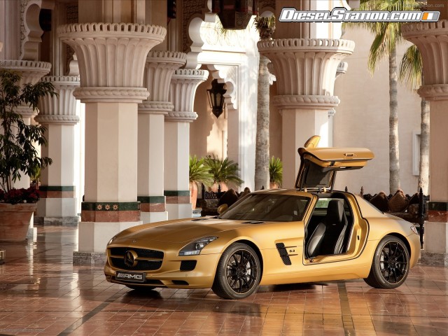 Mercedes SLS AMG Desert Gold 2010 Picture #15 Mercedes SLS AMG Desert Gold 2010 Picture #15