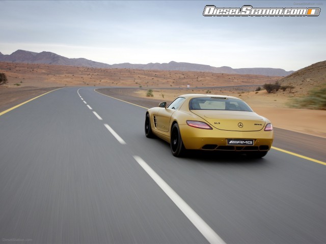 Mercedes SLS AMG Desert Gold 2010 Picture #11 Mercedes SLS AMG Desert Gold 2010 Picture #11