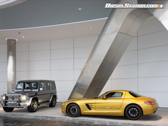 Mercedes SLS AMG Desert Gold 2010 Picture #23 Mercedes SLS AMG Desert Gold 2010 Picture #23