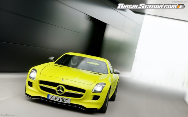 Mercedes SLS AMG E Cell 2010 Widescreen Picture #8 Mercedes SLS AMG E Cell 2010 Widescreen Picture #8