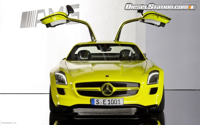 Mercedes SLS AMG E Cell 2010 Widescreen Picture #15 Mercedes SLS AMG E Cell 2010 Widescreen Picture #15