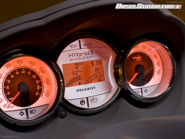 Peugeot HYbrid3 Evolution Concept Picture #13 Peugeot HYbrid3 Evolution Concept Picture #13