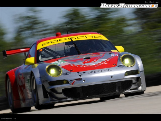 Porsche 911 GT3 RSR Flying Lizard Picture #4 Porsche 911 GT3 RSR Flying Lizard Picture #4