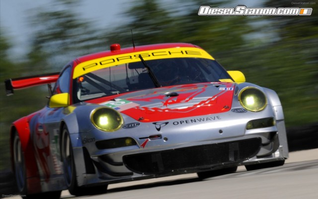 Porsche 911 GT3 RSR Flying Lizard Widescreen Picture #6 Porsche 911 GT3 RSR Flying Lizard Widescreen Picture #6