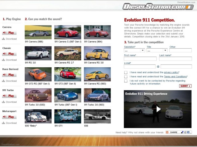 Porsche 911 evolution competition Picture #0 Porsche 911 evolution competition Picture #0