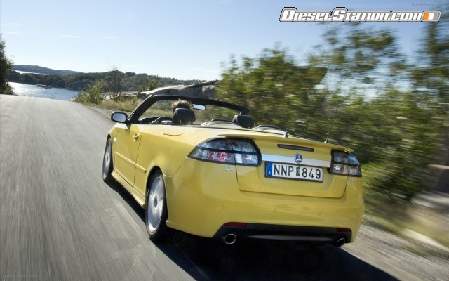 Saab 9 3 Convertible Yellow Edition Widescreen Picture #1 Saab 9 3 Convertible Yellow Edition Widescreen Picture #1