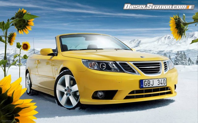 Saab 9 3 Convertible Yellow Edition Widescreen Picture #7 Saab 9 3 Convertible Yellow Edition Widescreen Picture #7