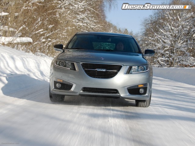 Saab 9 5 during Test Picture #5 Saab 9 5 during Test Picture #5