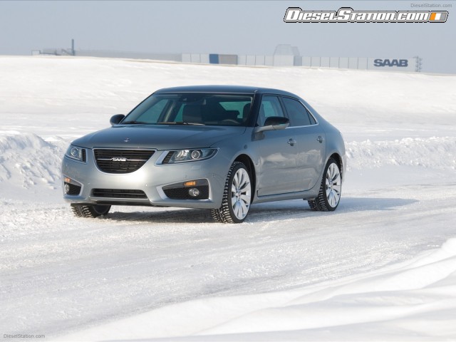 Saab 9 5 during Test Picture #4 Saab 9 5 during Test Picture #4