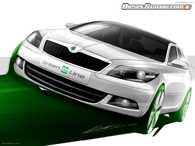 Skoda Octavia Green E Line Concept 2010 Picture #9 Skoda Octavia Green E Line Concept 2010 Picture #9
