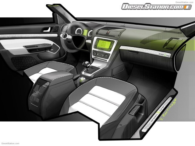 Skoda Octavia Green E Line Concept 2010 Picture #6 Skoda Octavia Green E Line Concept 2010 Picture #6