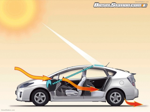 Toyota New Prius Cooled By The Heat of Sun Picture #5 Toyota New Prius Cooled By The Heat of Sun Picture #5