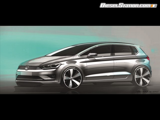 Volkswagen Sportsvan Concept 2013 Picture #2 Volkswagen Sportsvan Concept 2013 Picture #2