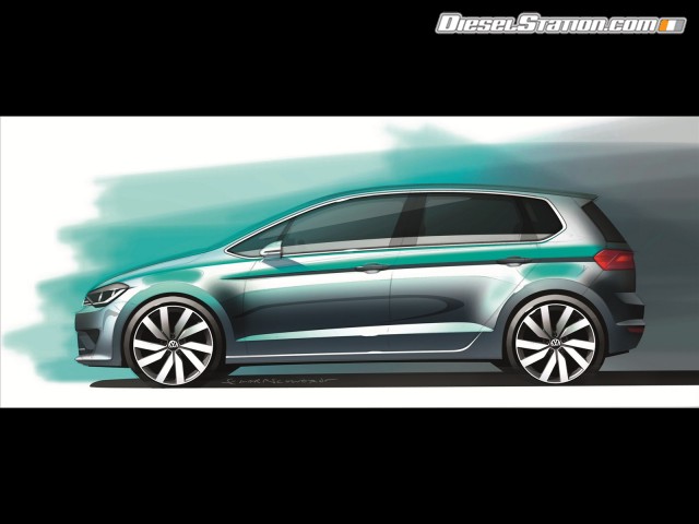 Volkswagen Sportsvan Concept 2013 Picture #14 Volkswagen Sportsvan Concept 2013 Picture #14