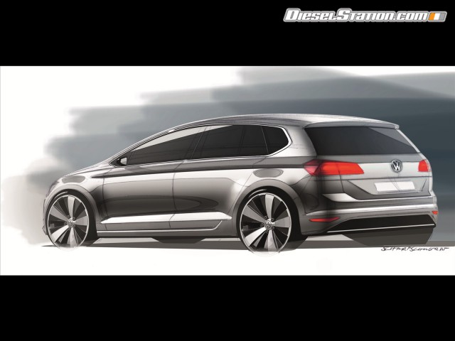 Volkswagen Sportsvan Concept 2013 Picture #12 Volkswagen Sportsvan Concept 2013 Picture #12