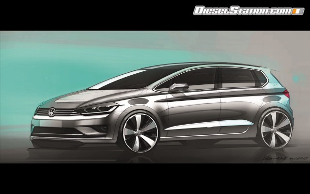 Volkswagen Sportsvan Concept 2013 Widescreen Picture #9 Volkswagen Sportsvan Concept 2013 Widescreen Picture #9