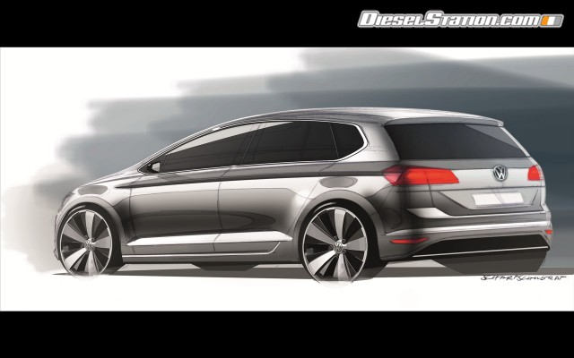 Volkswagen Sportsvan Concept 2013 Widescreen Picture #6 Volkswagen Sportsvan Concept 2013 Widescreen Picture #6