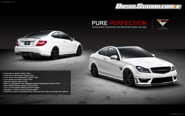 Vorsteiner C63 AMG Coupe 2012 Widescreen Picture #2 Vorsteiner C63 AMG Coupe 2012 Widescreen Picture #2