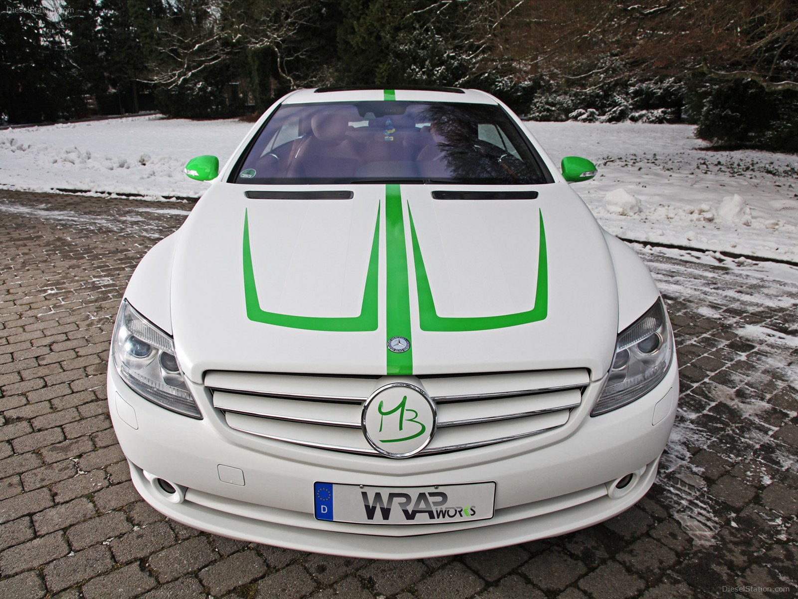 Wrap Works Mercedes-Benz CL500 2012