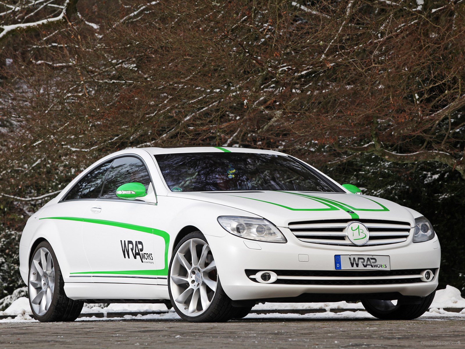 Wrap Works Mercedes-Benz CL500 2012