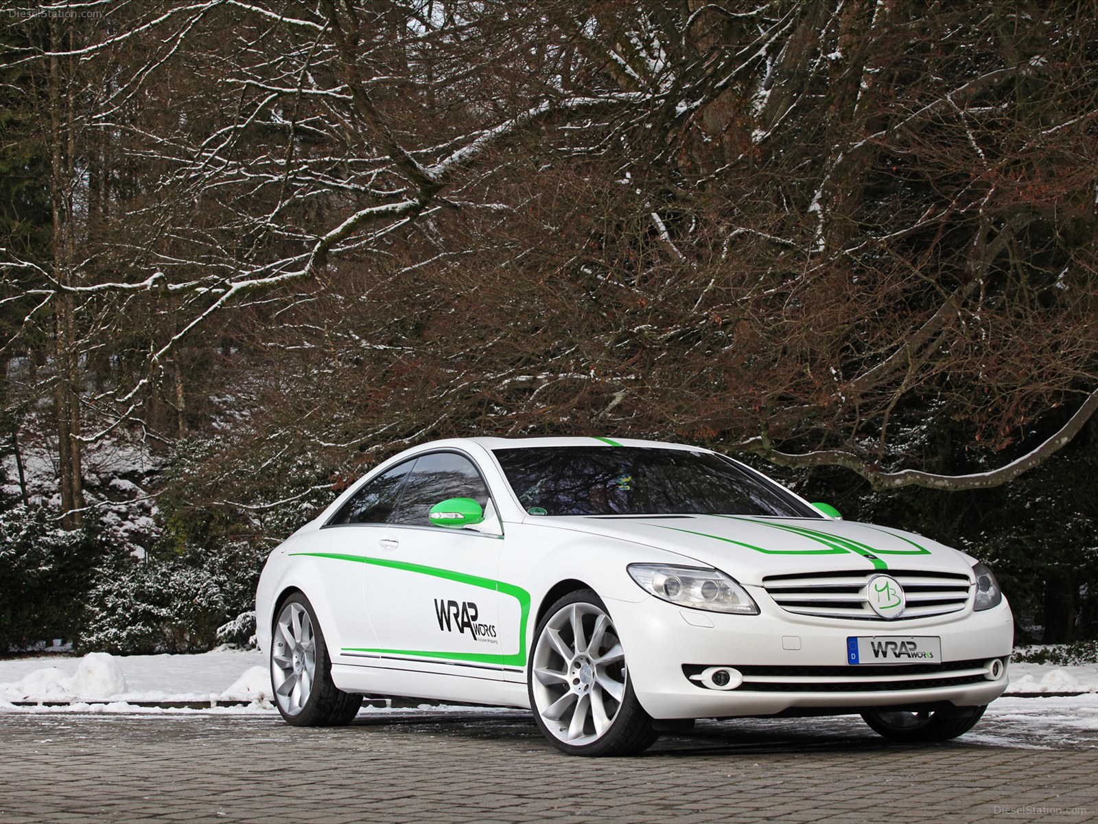 Wrap Works Mercedes-Benz CL500 2012