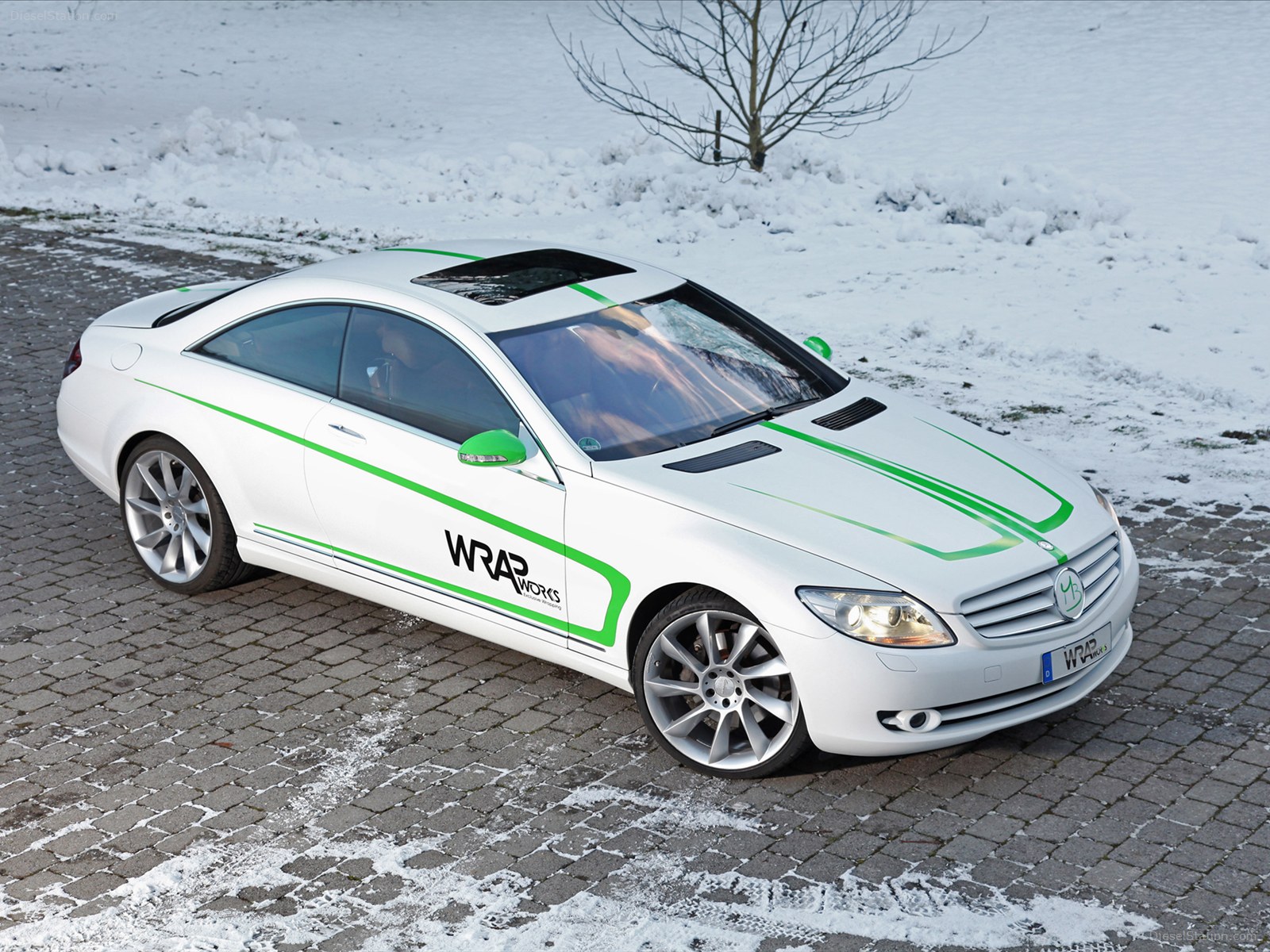 Wrap Works Mercedes-Benz CL500 2012