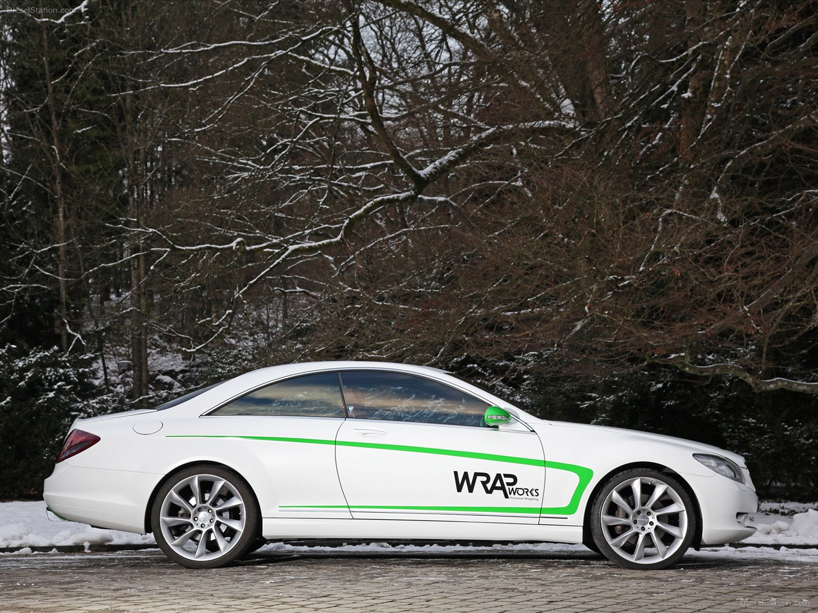 Wrap Works Mercedes-Benz CL500 2012