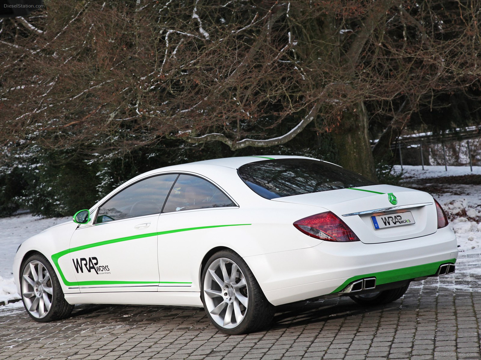 Wrap Works Mercedes-Benz CL500 2012