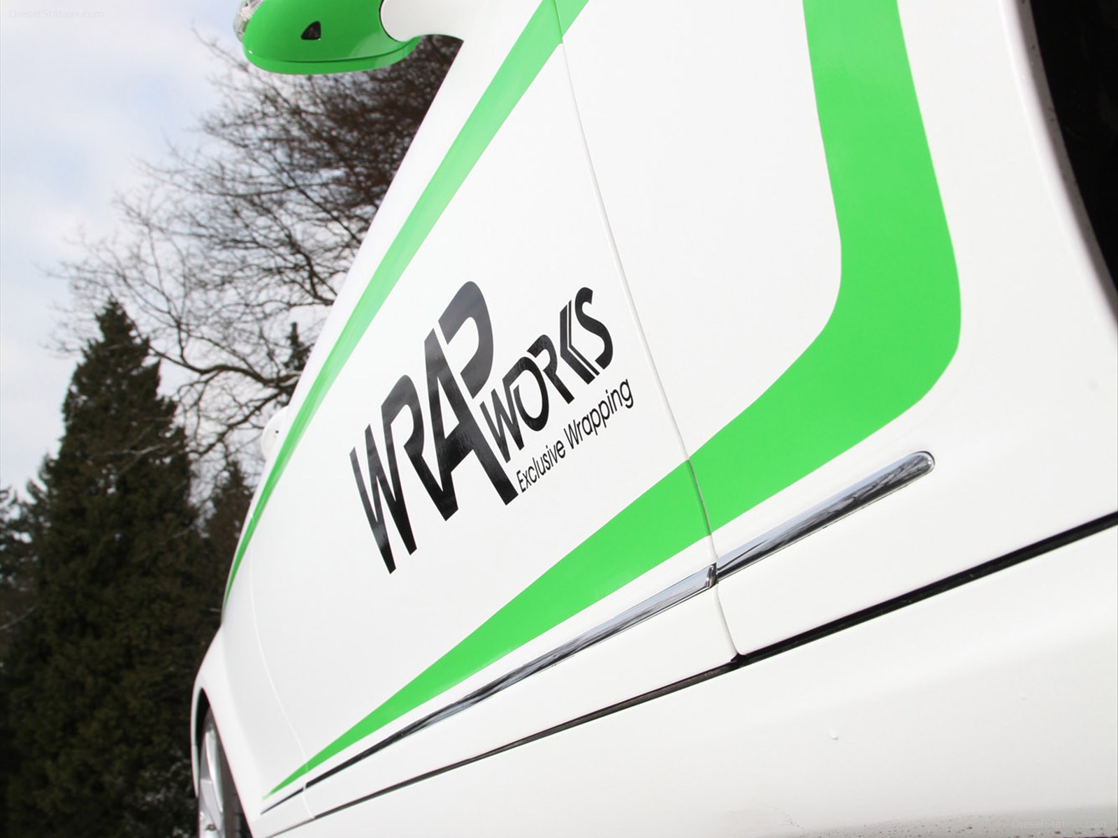 Wrap Works Mercedes-Benz CL500 2012