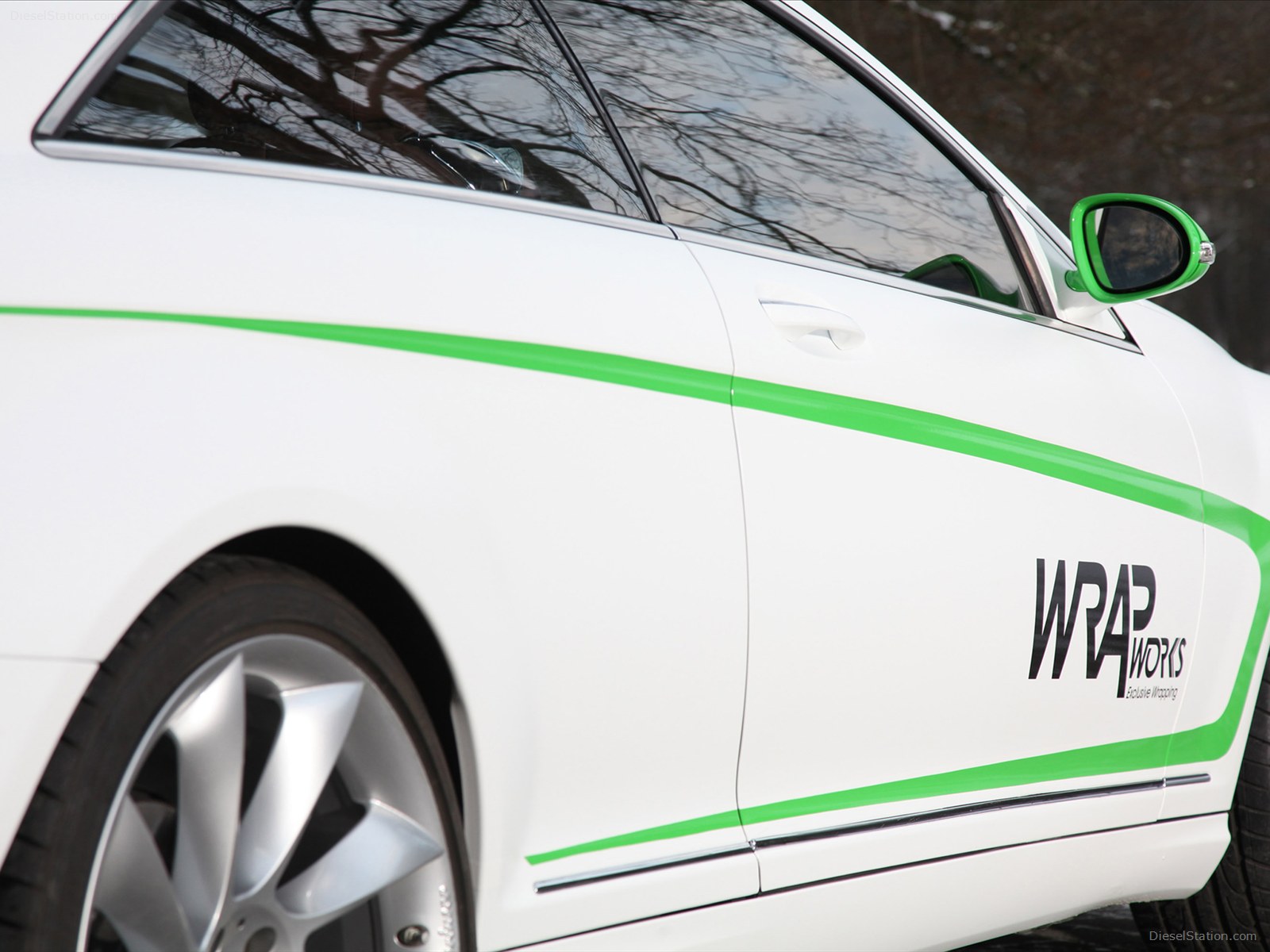 Wrap Works Mercedes-Benz CL500 2012