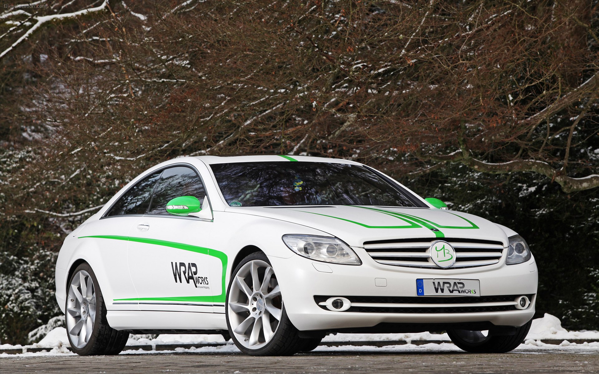 Wrap Works Mercedes-Benz CL500 2012