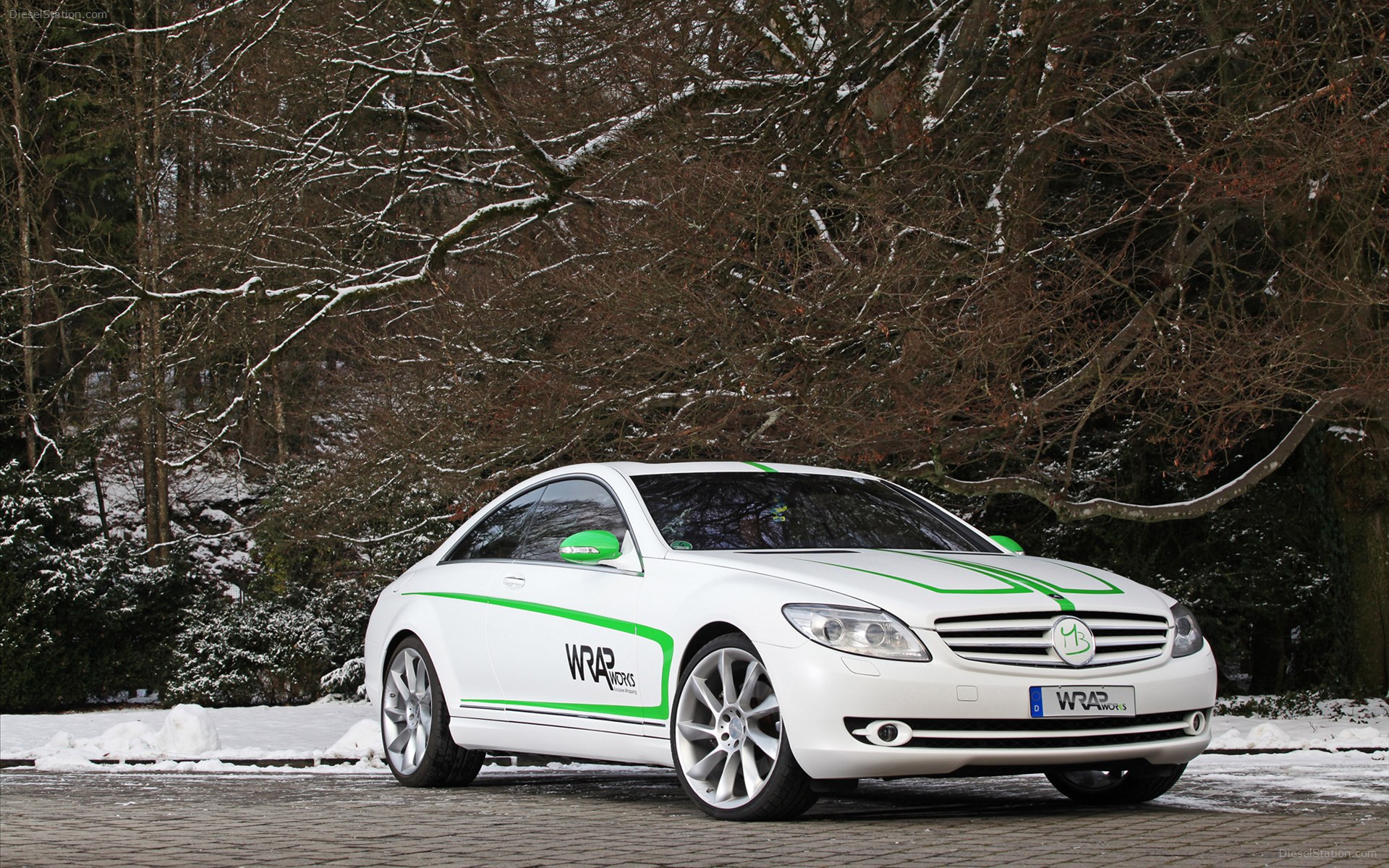 Wrap Works Mercedes-Benz CL500 2012