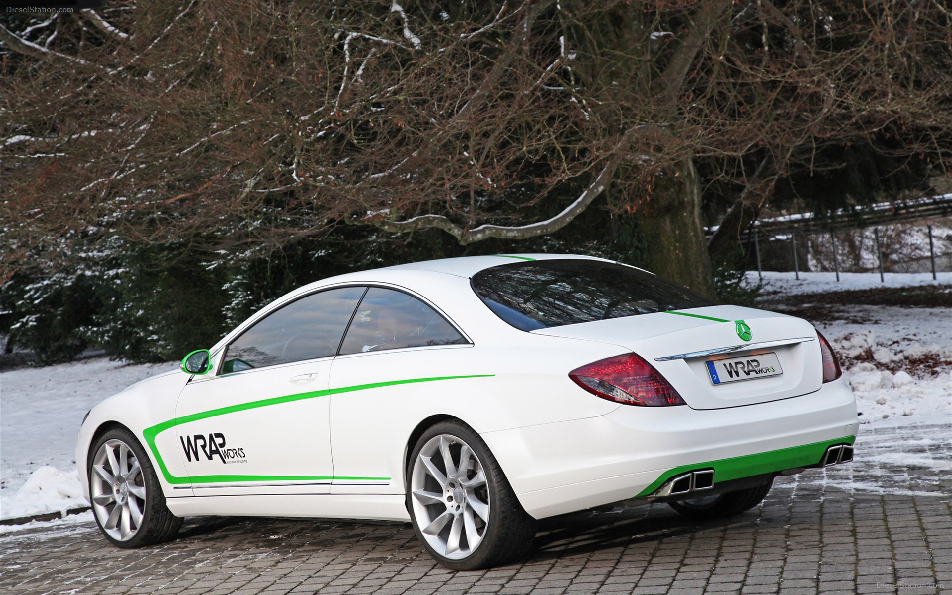 Wrap Works Mercedes-Benz CL500 2012