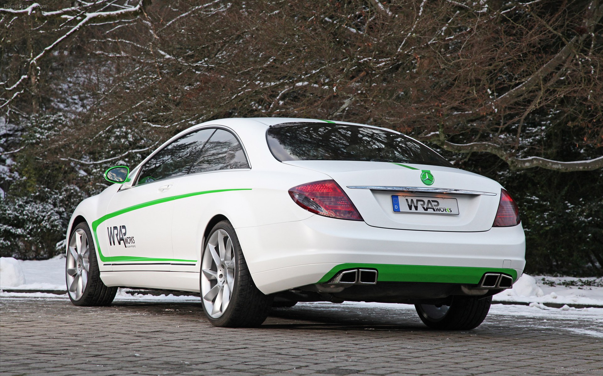 Wrap Works Mercedes-Benz CL500 2012