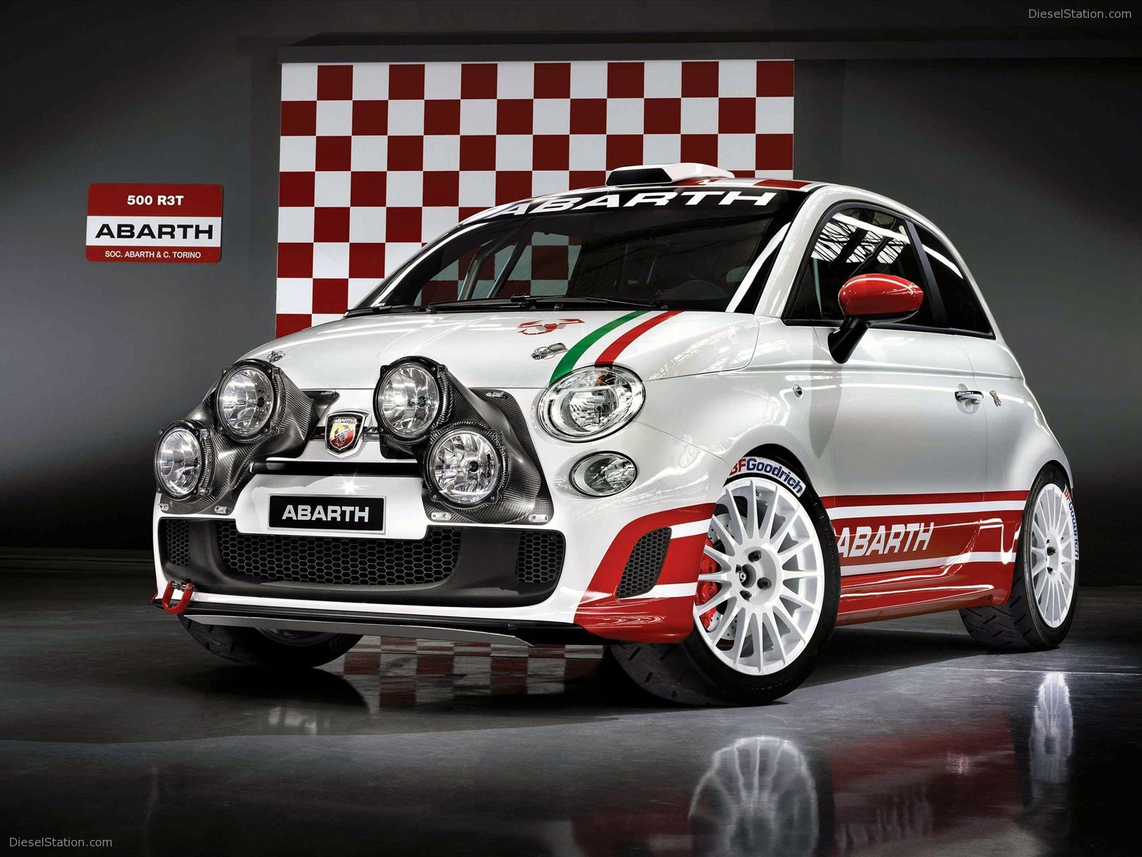 Abarth New 500 Rally Car