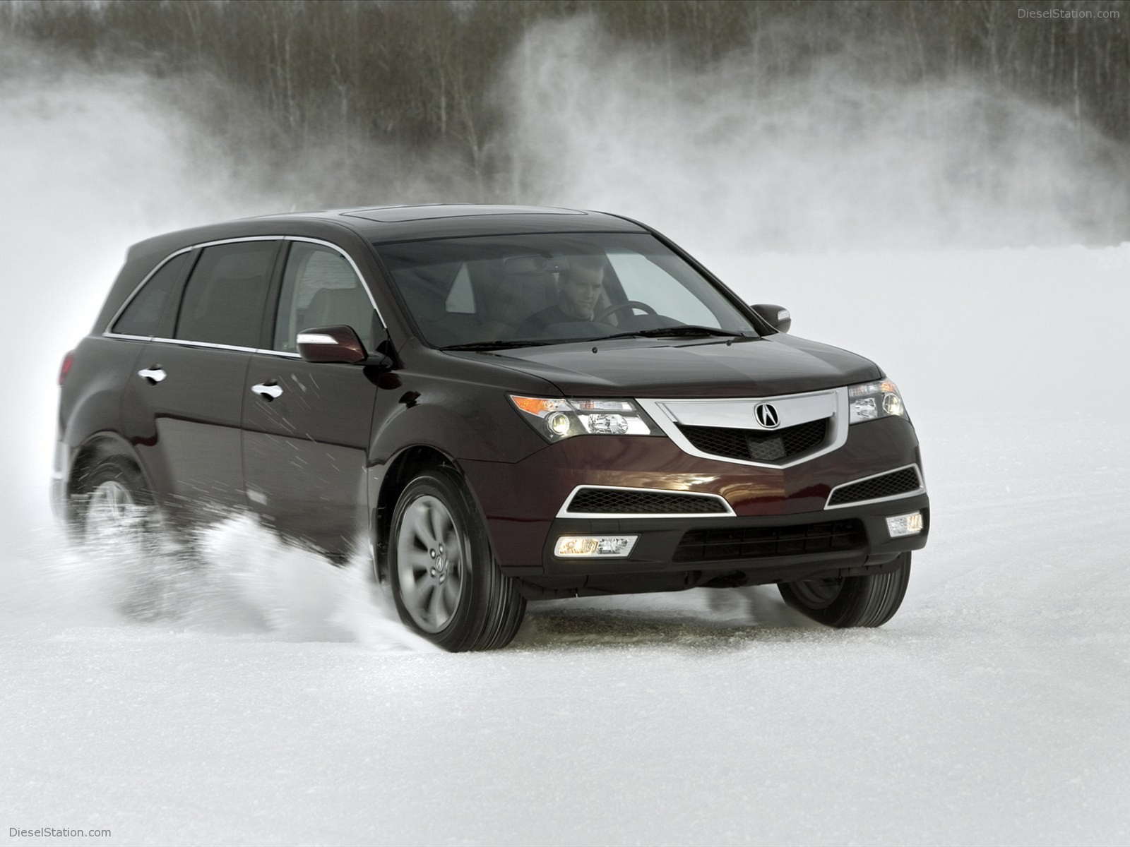 Acura MDX snow 2011