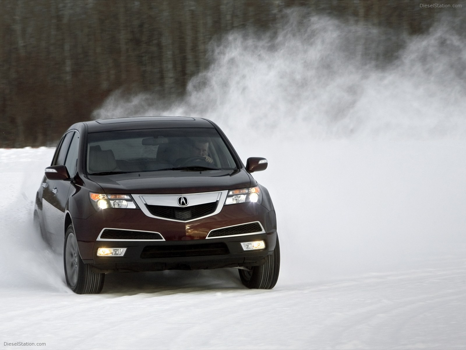 Acura MDX snow 2011