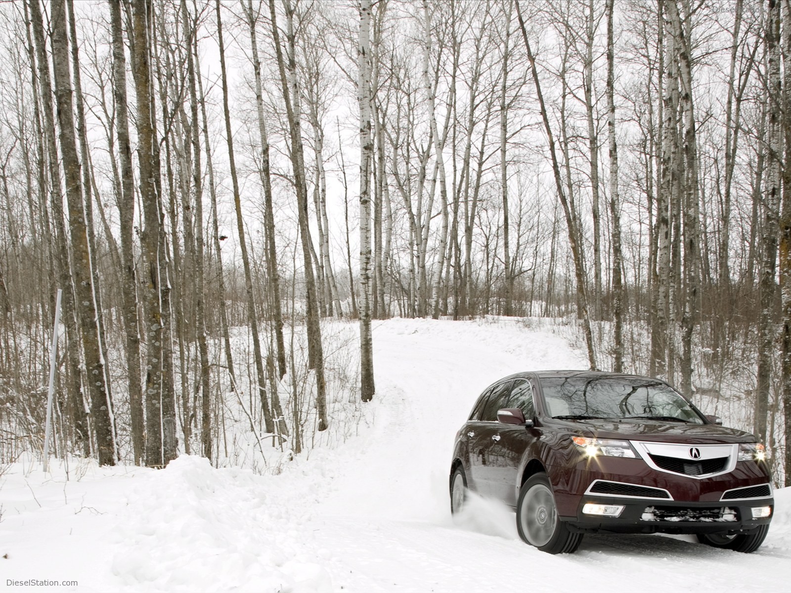 Acura MDX snow 2011