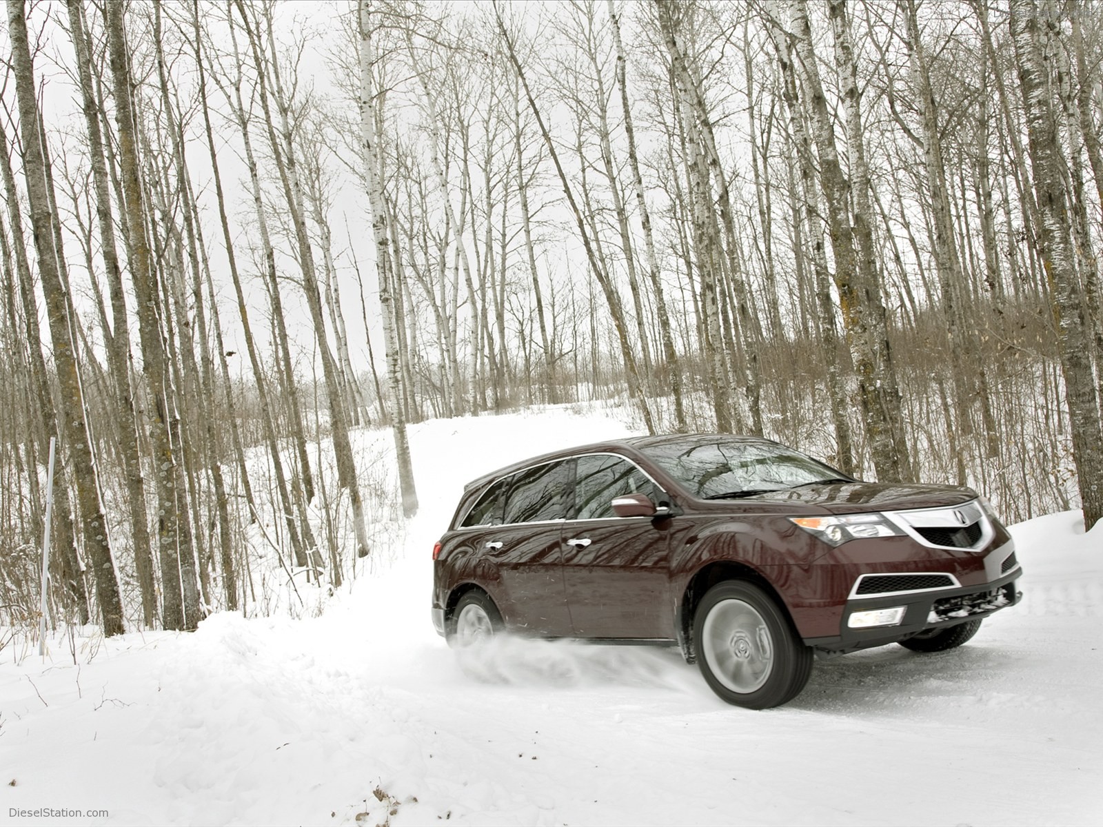 Acura MDX snow 2011