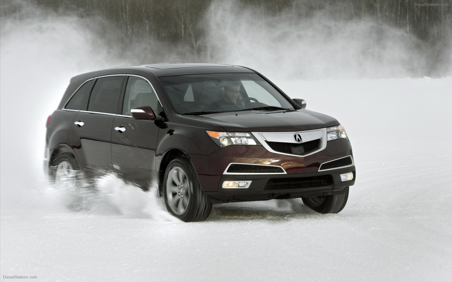 Acura MDX snow 2011