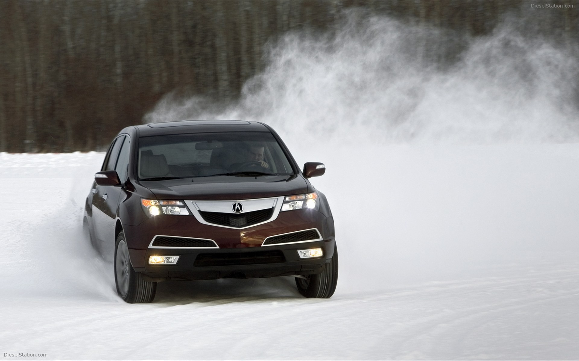 Acura MDX snow 2011