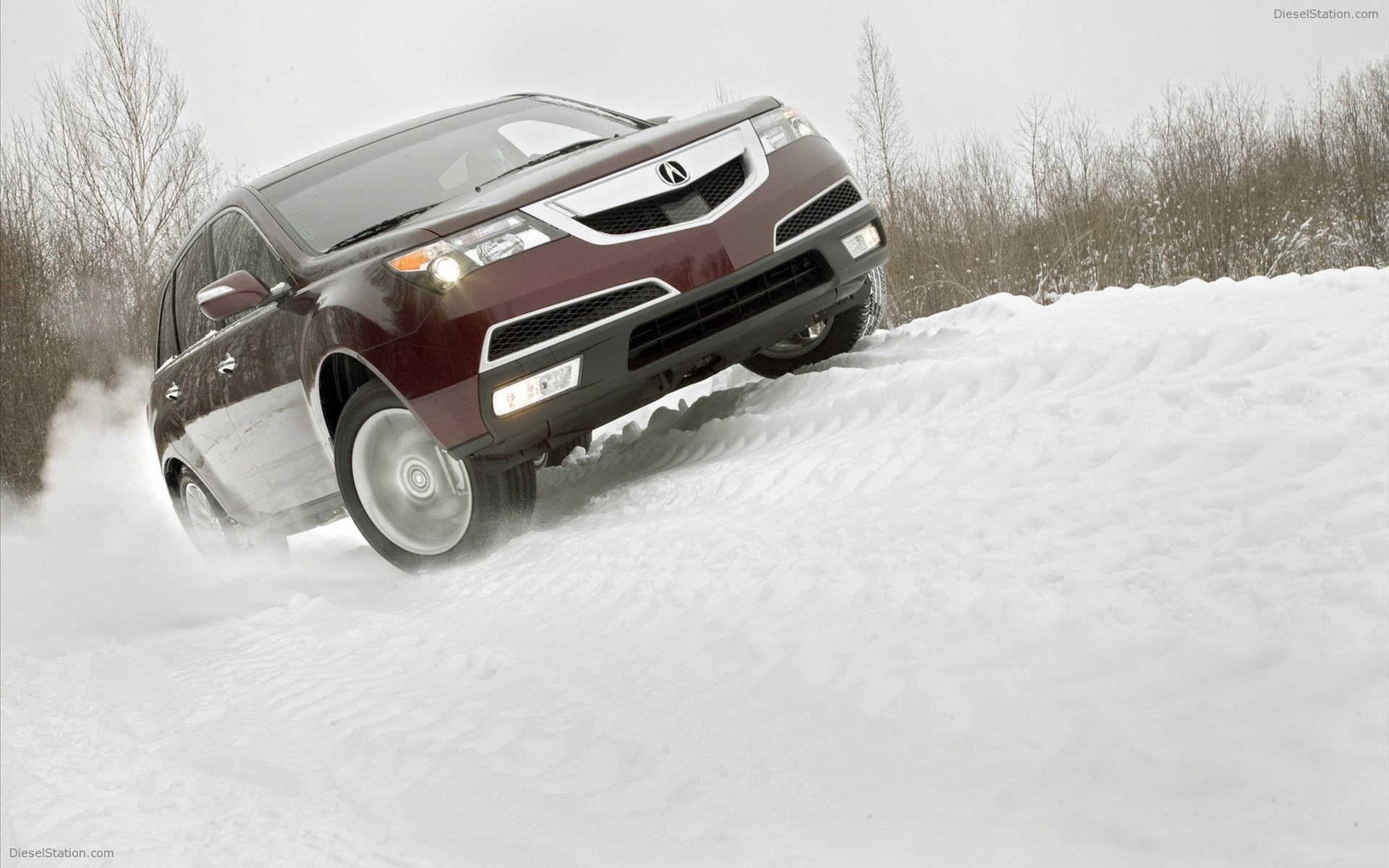 Acura MDX snow 2011