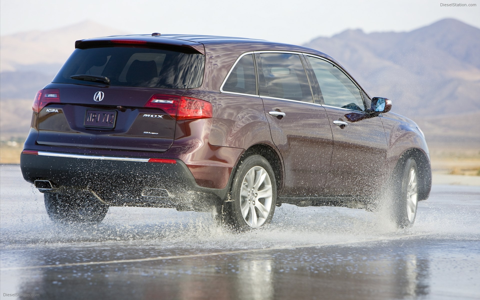 Acura MDX snow 2011