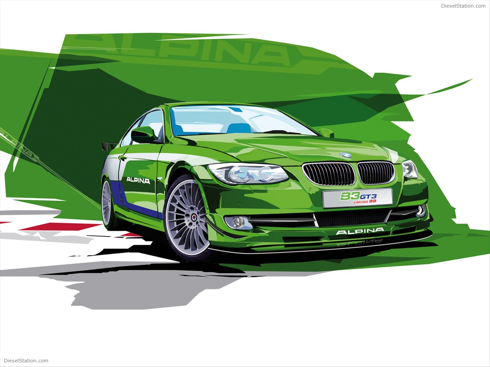 ALPINA BMW B3 GT3 2012