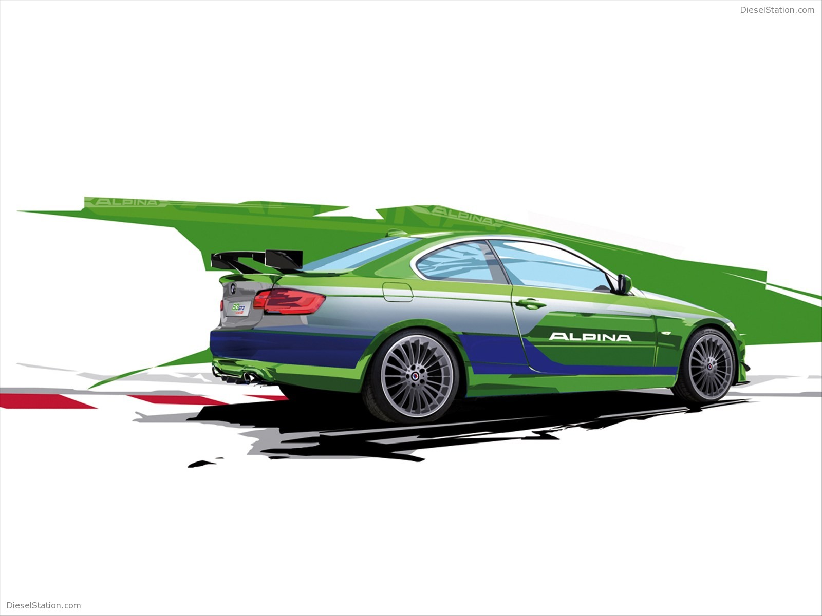 ALPINA BMW B3 GT3 2012